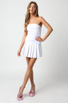 Heidi Pleated Mini Dress