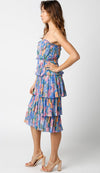 Danica Tiered Floral Midi Dress