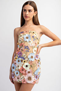 Taylor Flower Embroidery Dress