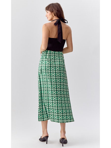 Meredith Wrap Midi Skirt