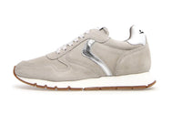 Voile Blanche Julie Sneaker in Suede/Metallic Goat Skin