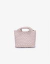 Everleigh Mini Tote in Pink, Taupe, Black and Off White