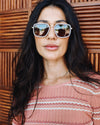 I-Sea Cruz Sunglasses in Black/Brown and Oatmeal/Brown