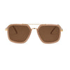 I-Sea Cruz Sunglasses in Black/Brown and Oatmeal/Brown