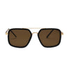 I-Sea Cruz Sunglasses in Black/Brown and Oatmeal/Brown