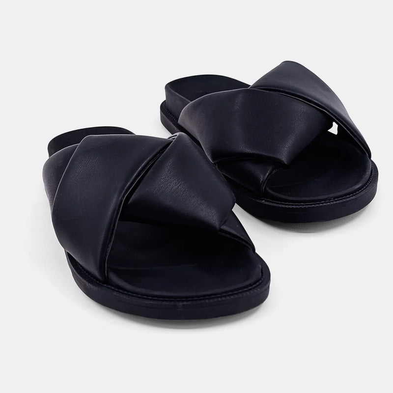 The Claire Slide in Black