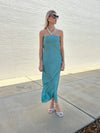 Lavender Brown Talia Maxi Dress in Mint Sage