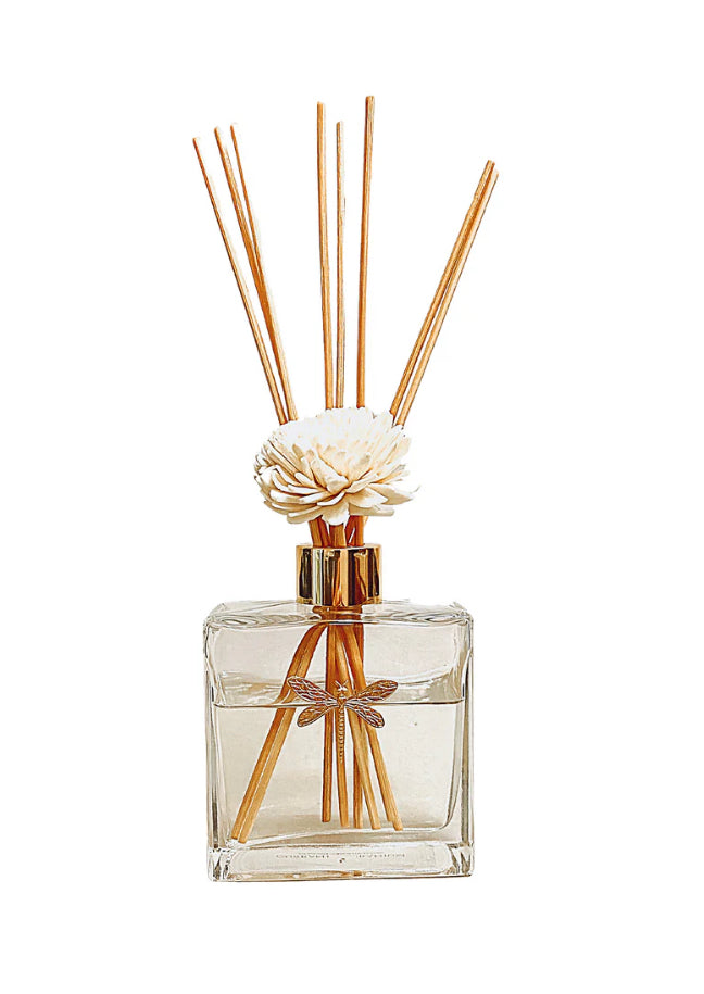 Dragonfly Fragrances Wood Flower & Reeds Diffuser (Currant & Geranium)