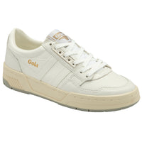 Gola Challenge Sneaker in White/White/White