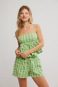 Free People Mia Plaid Tank