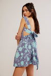 Free People Meet Me In Maui Printed Mini Dress