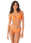 Maaji Neon Orange Flirt Bikini Bottom