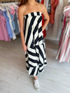 Moon River Strapless Maxi Dress