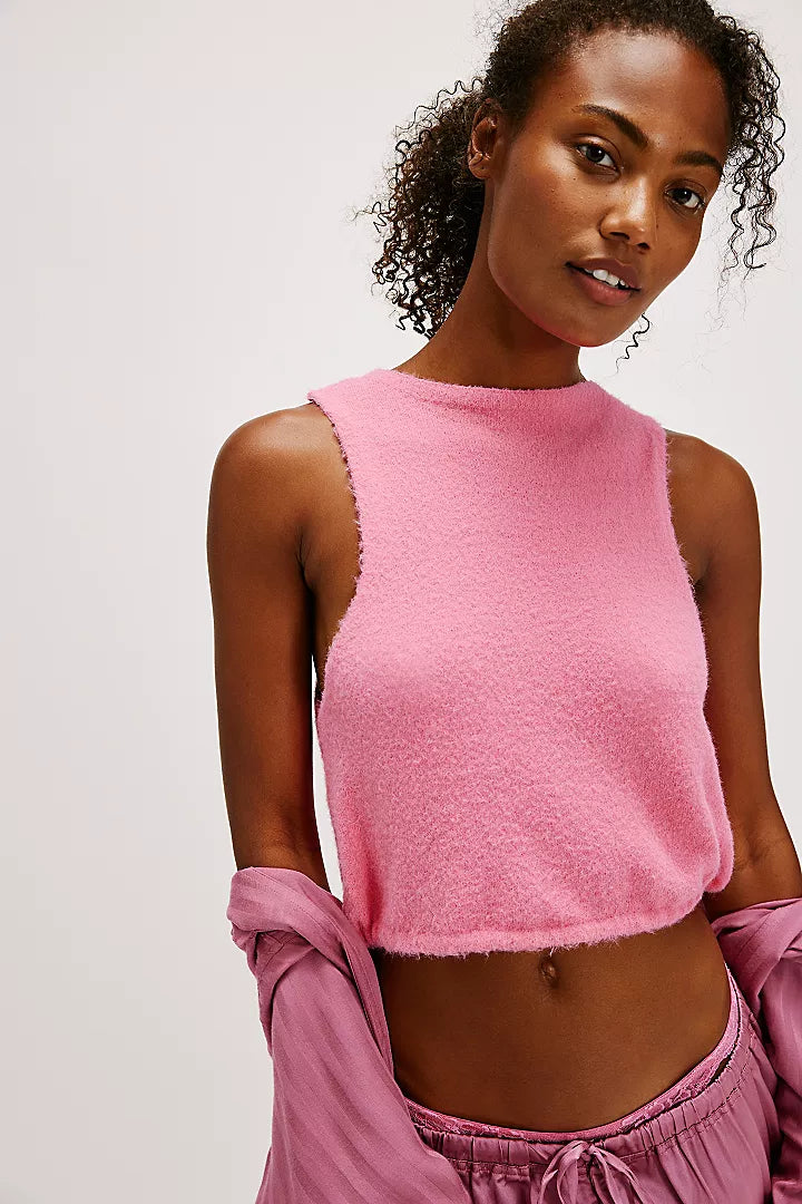 Free People Warm Fluff Crop