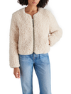 Steve Madden Teddy Jacket in Ivory