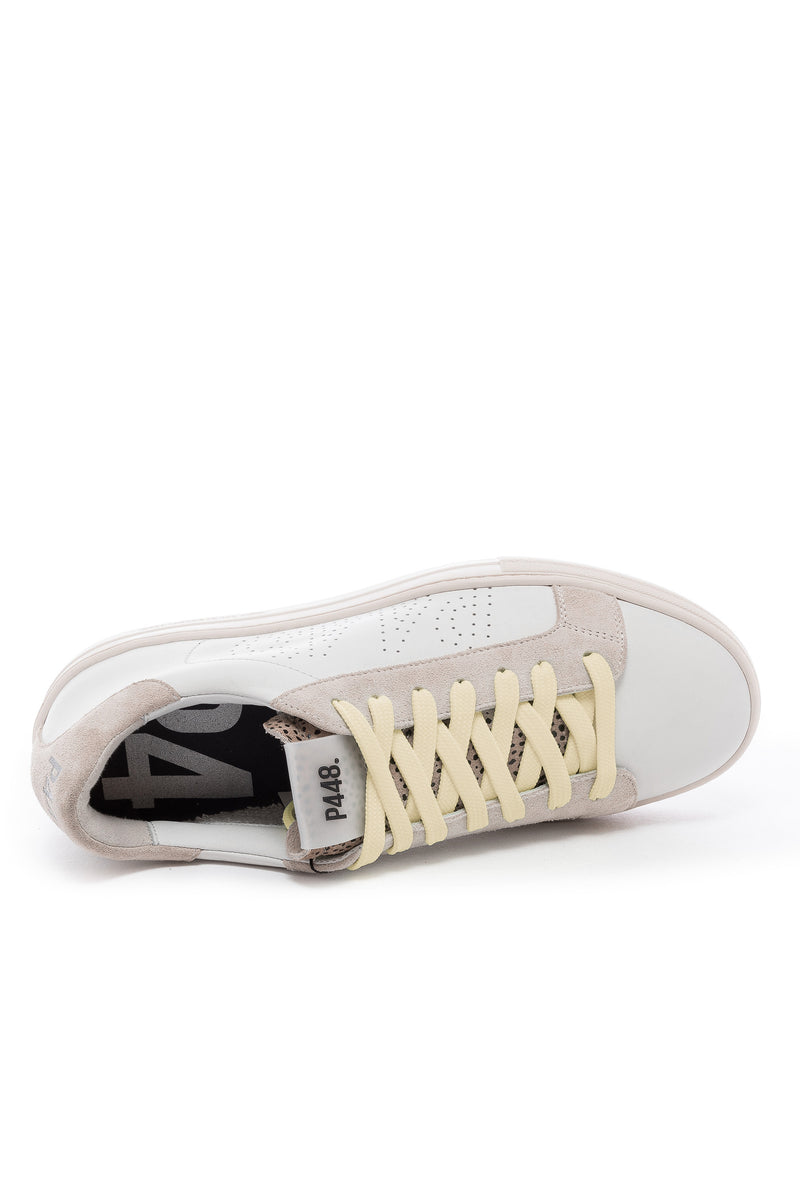 P448 Thea Sneaker White/Beolat