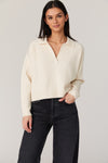 French Connection Collar Long Sleeve Sweater