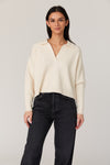 French Connection Collar Long Sleeve Sweater