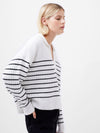 French Connection Vhari Collar Stripe Sweater