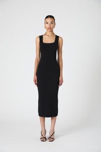 French Connection Mozza Square Neck Dress