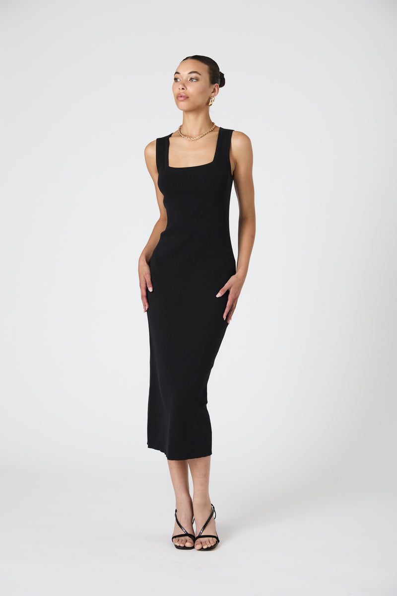 French Connection Mozza Square Neck Dress