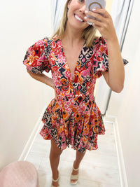 Hanna Multi Color Dress