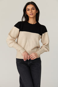 French Connection Babysoft Color Block Jumper